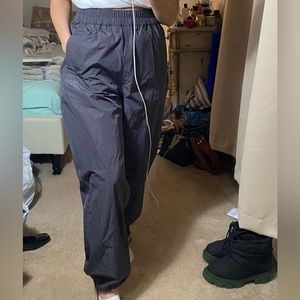 GANNI grey drawstring lounge pants